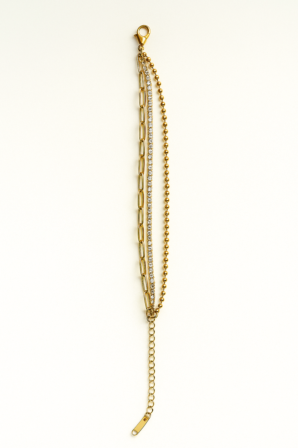 Luxe Layered Sparkle Bracelet