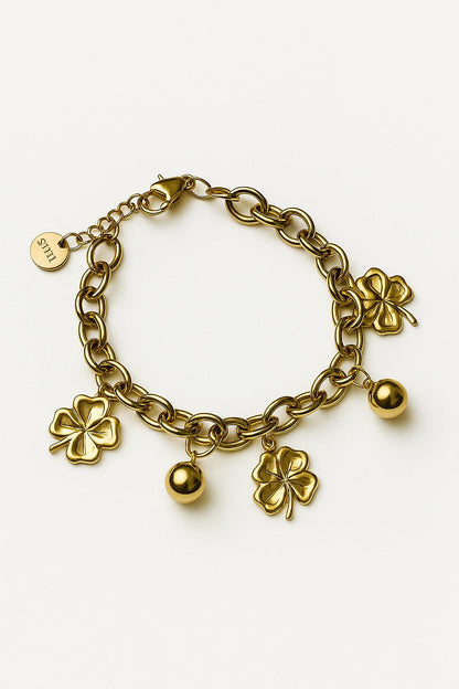 Lucky Charm Gold Bracelet