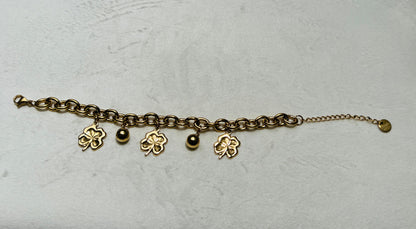 Lucky Charm Gold Bracelet