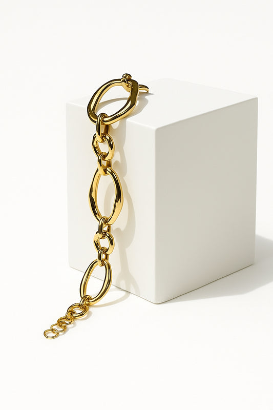 Modern Harmony Link Bracelet
